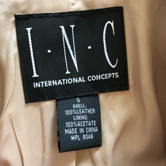 INC Suede Long Jacket - Picture 4 of 5